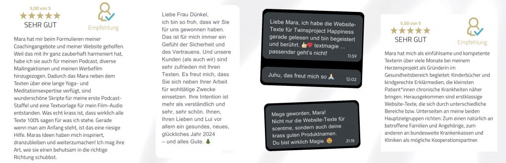 Website-Texte schreiben lassen – von der Freelance Copywriterin für Agenturen Mara Dünkel, die auch freier Werbetexter für Unternehmen in Bayreuth ist.