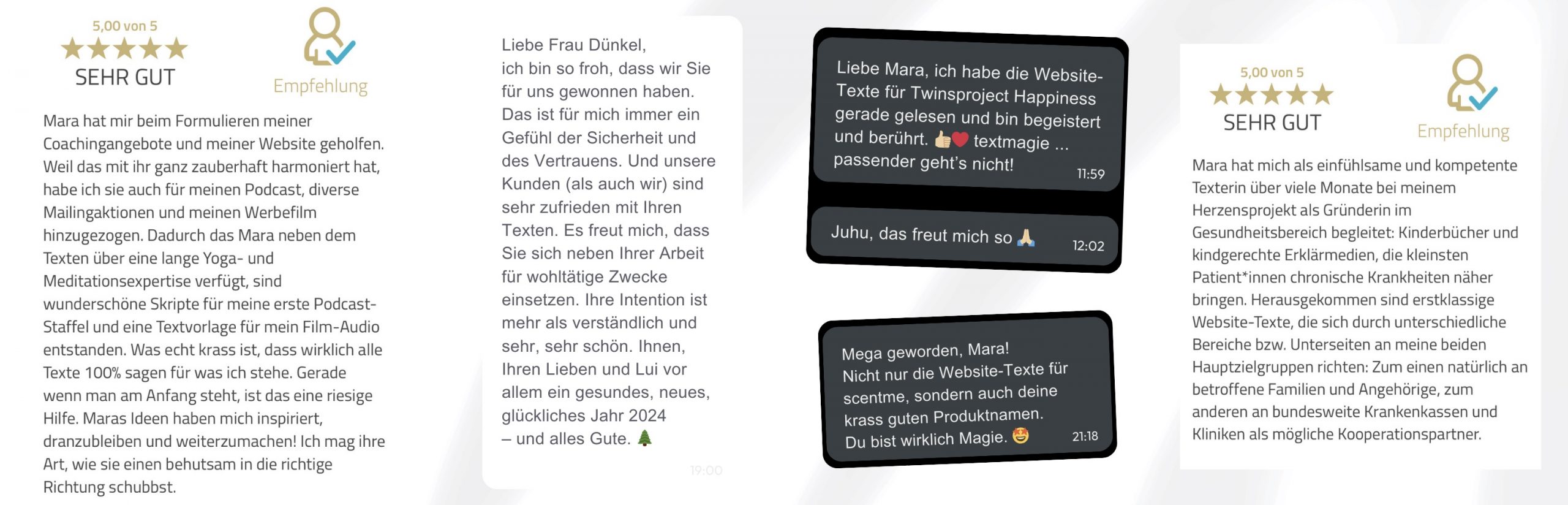 Website-Texte schreiben lassen – von der Freelance Copywriterin für Agenturen Mara Dünkel, die auch freier Werbetexter für Unternehmen in Bayreuth ist.