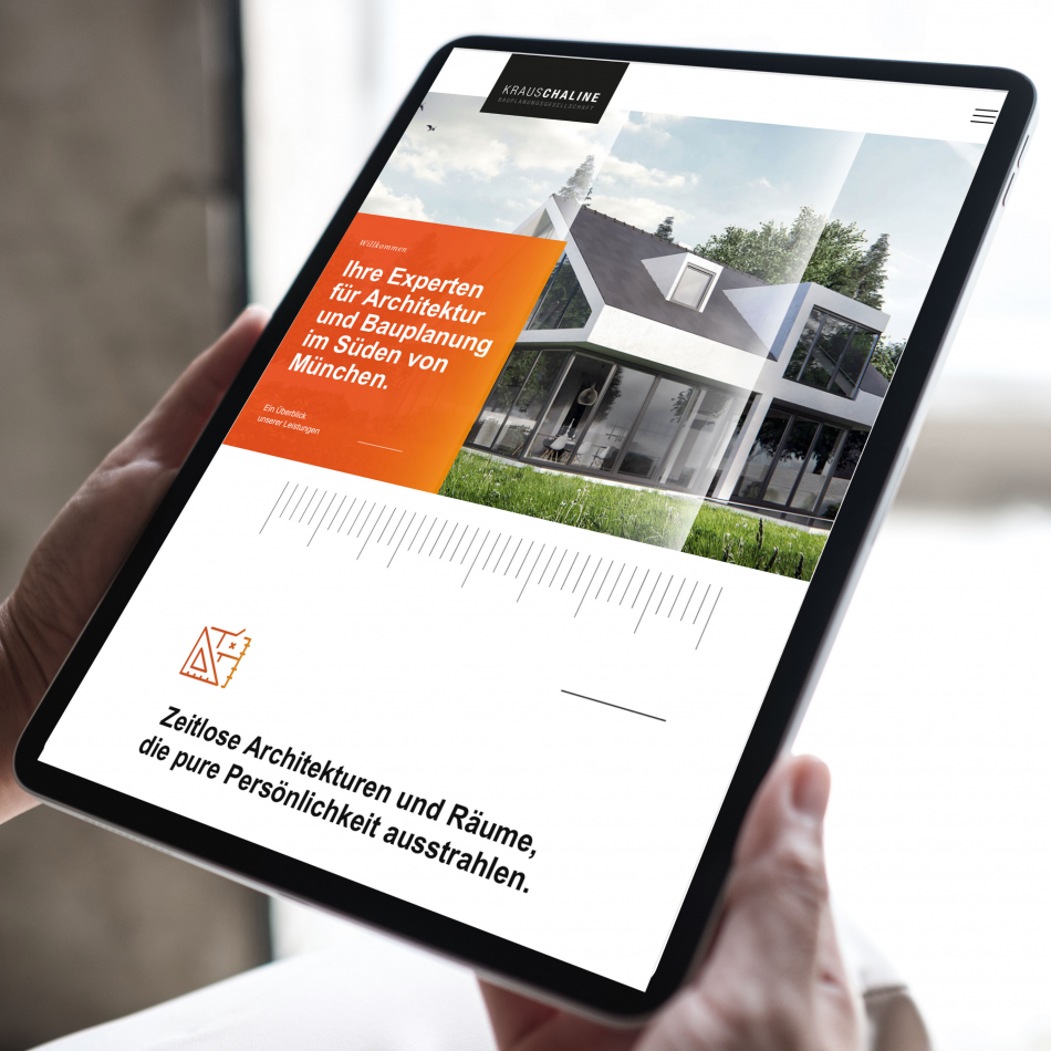 Krauschaline Architekten // Website-Auftritt