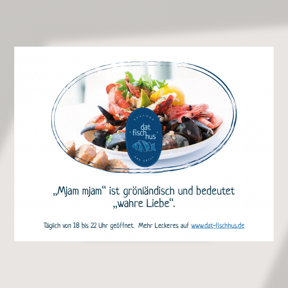 Dat Fischhus Restaurant // Anzeigenkampagne