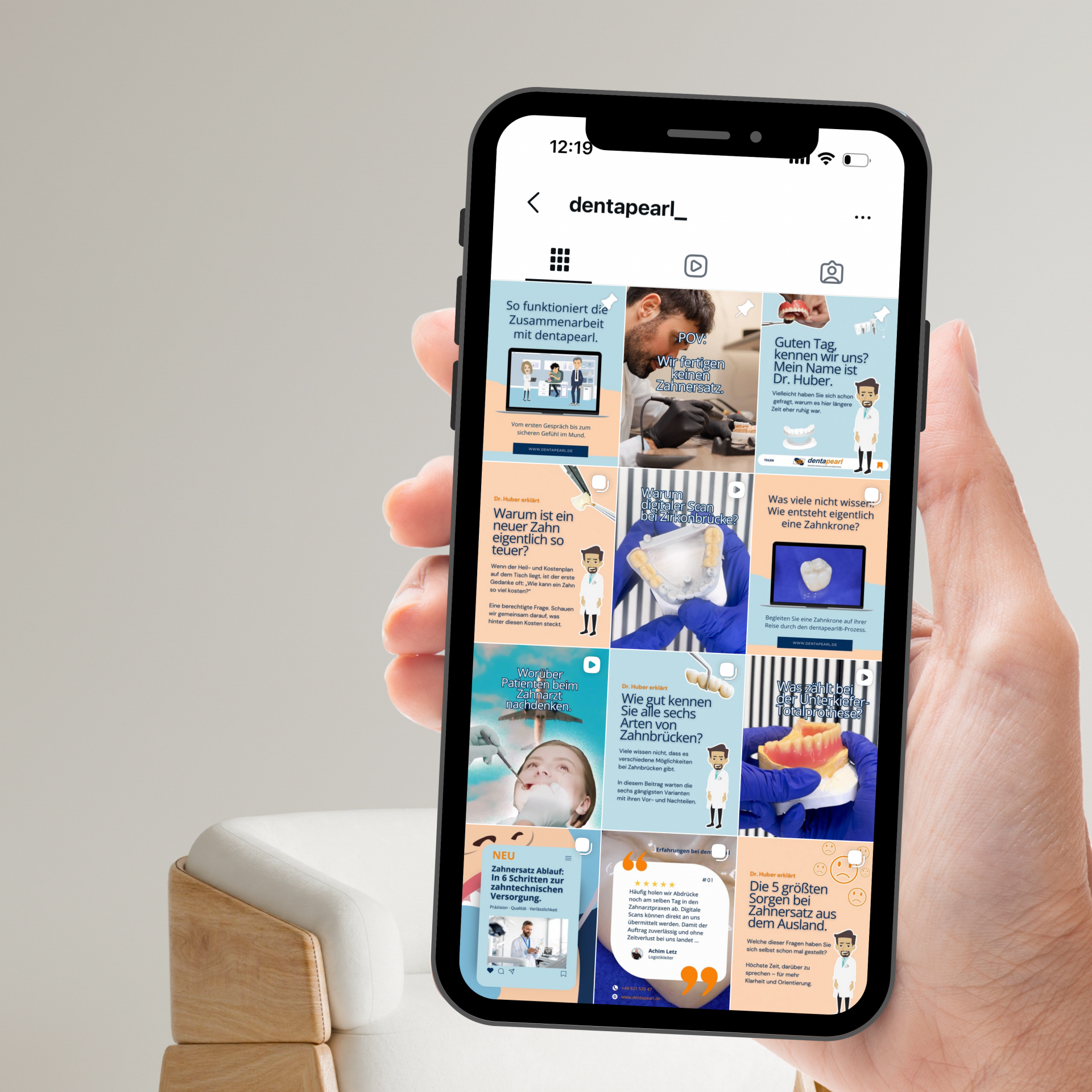 dentapearl // Social Media Kampagne