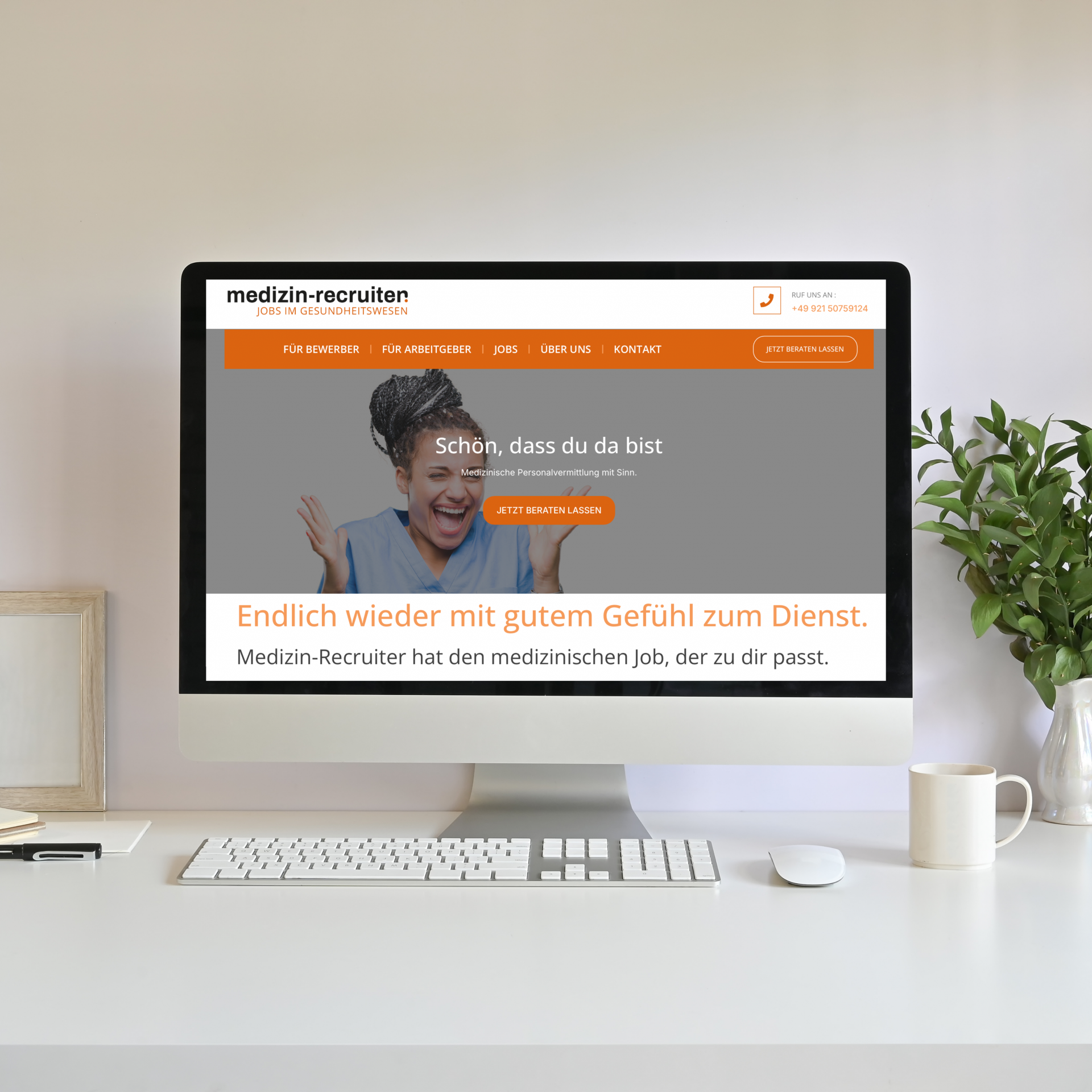 Medizin Recruiter // Website